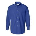 thumbnail image 1 of Silky Poplin Shirt, L, Royal Blue, 1 of 9