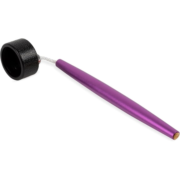 Cru5h Billiards Aluminum Circle Cue Chalk Holder, Custom Crafted Billiards Chalk Holder, Portable Billiards Pool Accessories for Taom v10 Chalk, Taom Pyro & Generic Chalk (Purple)