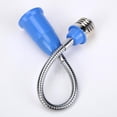 thumbnail image 4 of 5 Uds E27 Soporte LED Enchufe Lámpara Extensión Flexible Universal (azul), 4 of 9