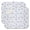 Pioneer Flower Floral-3, variant on Pioneer Flower Floral Print Pattern Kitchen Dish Drying Mat 1 Pack, Ultra Absorbent Microfiber Drainer Mat, 16"x18"