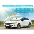 thumbnail image 6 of For Honda Accord 2023-2025 Car Windshield SunShade Visor UV Block Foldable Cover, 6 of 10
