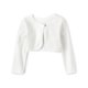 thumbnail image 1 of Cárdigan Shrug The Children's Place para niña pequeña, color blanco de 12 a 18 m, 1 of 1