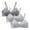 Gris Clair3, variante sur MHFRRA Soutien-Gorge de Compression pour Femmes Lisse Pur Mince sous-Vêtements T-Shirt Bonnet Mince Soutien-Gorge 75C