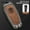 gun brown single, variant on For BYD Tang B 4 buttons Second Generation Dm Auto Protector Accessories Zinc alloy+leather Car Key Case Cover