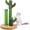Khaki, variant on Cactus Scratcher Featuring with 3 Poles and Interactive Dangling Ball - 35 Inches
