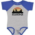 thumbnail image 3 of Inktastic Atlanta Georgia Skyline Vintage Boys or Girls Baby Bodysuit, 3 of 5