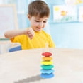 thumbnail image 4 of Jindong Rainbow Tower Stacking Toy for Infants Educational Toy for Babies 6 Months To 2 Years Fun and Interactive Learning Activity for Early Development, 4 of 5