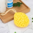 thumbnail image 3 of Artrylin 3 Pcs Bath Sponge for Women, Men, Sponge Loofah Body Scrubber Shower Sponge, 3 Colors Shower Pouf Cleaning Loofahs Sponge Body Sponges for Shower Exfoliating, 3 of 4