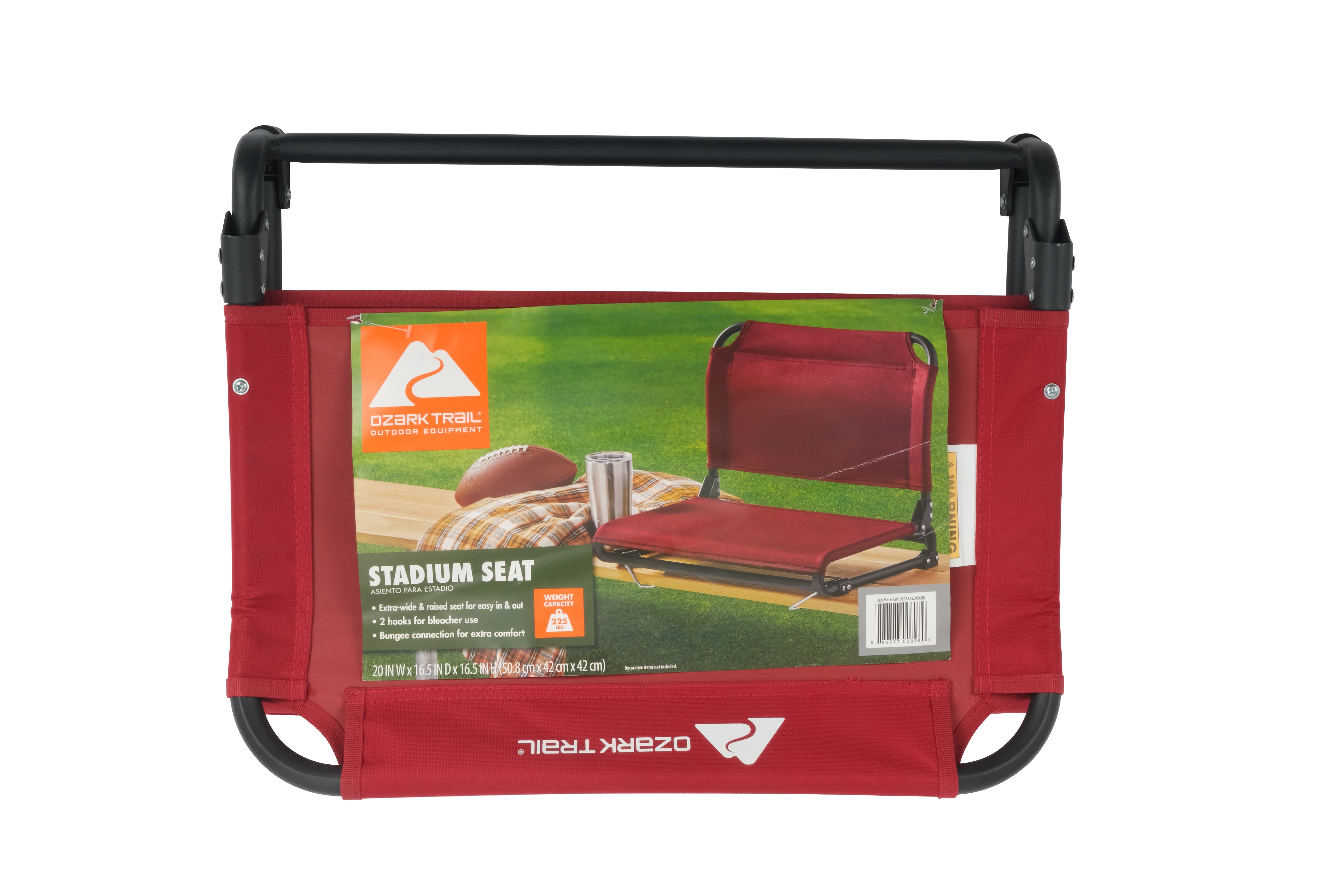 Ozark Trail Stadium Seat Red Mark