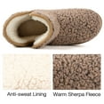 thumbnail image 6 of Ravelier Women's Fuzzy Fleece House Bootie Ladies' Memory Foam Slipper with Rubber Sole, 6 of 6