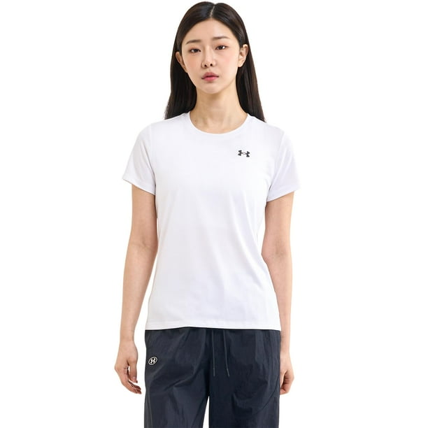 Camiseta Under Armour para Mujer Manga Corta Tecnológica Blanca XL
