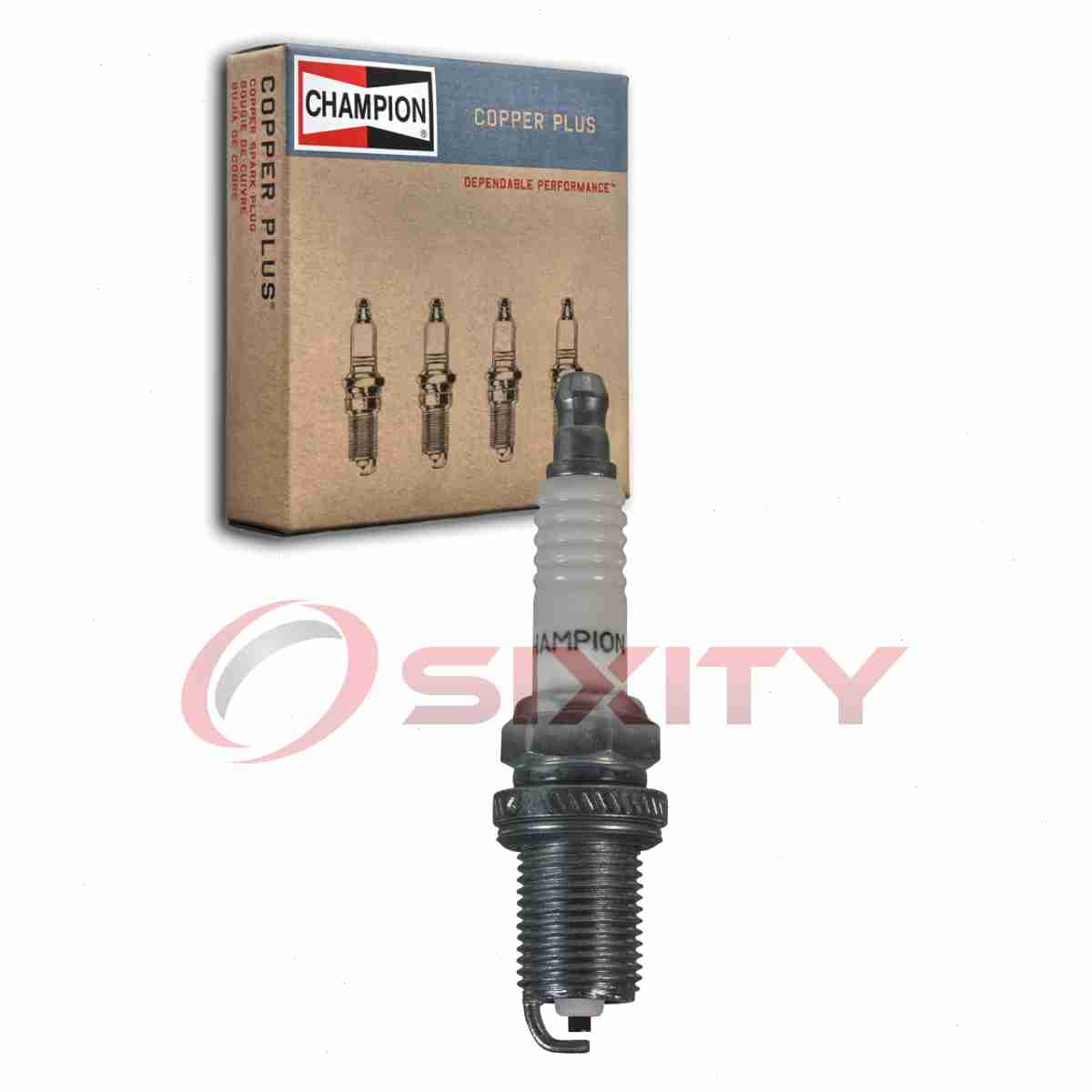 Champion Copper Plus Spark Plug - RC8YC Fits select: 2011-2015 CHEVROLET CRUZE, 2015-2017 CHEVROLET TRAX