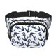 thumbnail image 1 of Balery Navy Blue Anchors Mochila Cinturón para Mujeres y Hombres, Bolsa de Cintura Impermeable de Doble Capa con Correa, 1 of 9