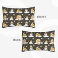 thumbnail image 4 of Fotbe Cute Bee Gnome Pillow Cases - Envelope Closure - Luxury, Extra Soft, Cooling Pillow Covers - Wrinkle, Fade, Stain Resistant-14"x20", 4 of 9