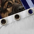 thumbnail image 4 of Homewish Animal Dog Curtains Pack of 2 (42x84 Each) for Teens Men Adults Boys,USA Flag Curtains Blackout,Geometric Stars Stripes Bedroom Curtains,Super Cozy Room Decor, 4 of 6
