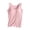#05Light pink, variant on Tank Top for Women with Built-in Padded Bra Adjustable Wide Strap Camisole Modal Cami Shirts Green 2XL