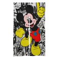thumbnail image 1 of Cortina de puerta de Mickey Mouse, cortina opaca para puerta de 34 x 57 pulgadas, cortina divisoria de privacidad para decoración del hogar, dormitorio, cocina, 2 paneles, 1 of 6