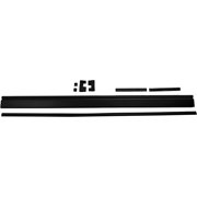 Bikegear AeroDynamic Roof rack Bar -43inches (Work with thule Feet) (Set of 2)