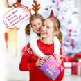 thumbnail image 4 of Bonaok Mini Karaoke Machine for Kids, Portable Speaker with 2 Wireless Microphones for Singing, Gift for 4-12+ Years Old Girls, Light Pink, 4 of 9