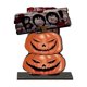thumbnail image 1 of Decoraciones de Halloween Adorno de madera para escritorio con forma de calabaza para el hogar Ambiente festivo en el salón y el dormitorio, 1 of 4