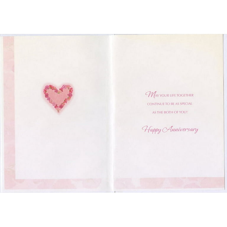 Husband Anniversary Card - Watercolour Woodland Walk Embossed With A