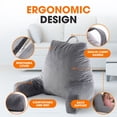 thumbnail image 5 of Cheer Collection Memory Foam Support Reading; TV Pillow, 5 of 5