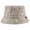 Beige, variant on Wear Sierra Cute Alphabets Infant Fedora Hat, Soft Summer Protection, Beige, One Size