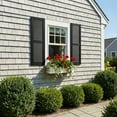 thumbnail image 2 of Kadyn Louver Shutters with Premium Board and Batten, Window Panel Shutters with Easy Mount for Farmhouse, Home Office, Living Room, Bedroom, Black(14"*25"), 2 of 8