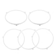 thumbnail image 4 of OUNONA 5Pcs Microwave Turntable Ring High-temperature Resistant Plastic Microwave Bracket, 4 of 8