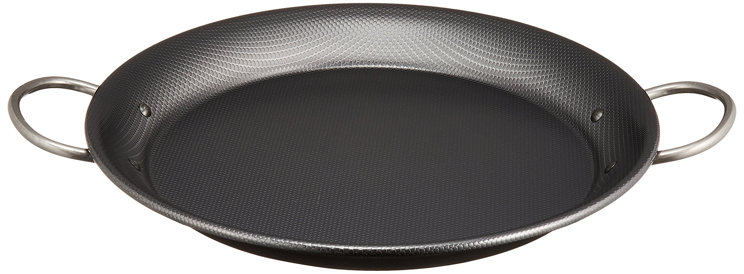 Commercial Paella Pan 30cm Super Embossed Iron Made in Japan PPE1030