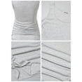 thumbnail image 2 of Yawrut Maternity 4-Piece Tank Tops Sleeveless Ruched Basic Tops Maternity Shirt Vest Mama Clothes, 2 of 9