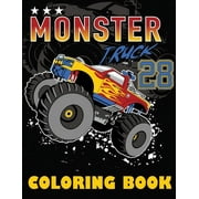 BLUE WAVE PRESS Monster Truck Coloring Book: Big Coloring Book for Boys and Girls (Other)