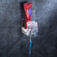 thumbnail image 5 of Juego de 2 portavasos de acero inoxidable adhesivo para montaje en pared para cepillos de dientes para baño Zefei Wu  9024735041399, 5 of 5