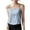 Blue #811, variant on Bovemsi Camisole Tops for Women Women's Suit With Bottoming White Satin Ice Loose Top In Summer Basic Tanks