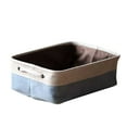 thumbnail image 5 of Foldable Fabric Storage Basket Storage Box Storage Bin Canvas Shelf Basket Nursery Bin Gift Basket with Handles for Wardrobe, Clothes, 5 of 9