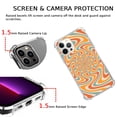 thumbnail image 3 of Retro Groovy Swirl Case Compatible with iPhone 11 Pro Max,Unique Art Design TPU Bumper Cover Case, 3 of 5