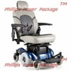 Golden Technologies - Compass HD - Heavy Duty Power Chair - Blue