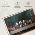thumbnail image 6 of Elephant Stock The Last Supper Wall Art - Horizontal Canvas Wall Art - Living Room Wall Decor - Religion And Spirituality Canvas - Teal And Green Decor By Leonardo Da Vinci - 12" x 8", 6 of 8