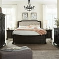 thumbnail image 3 of Magnussen Bellamy Traditional Peppercorn King Sleigh Bed with Shaped Footboard, 3 of 3