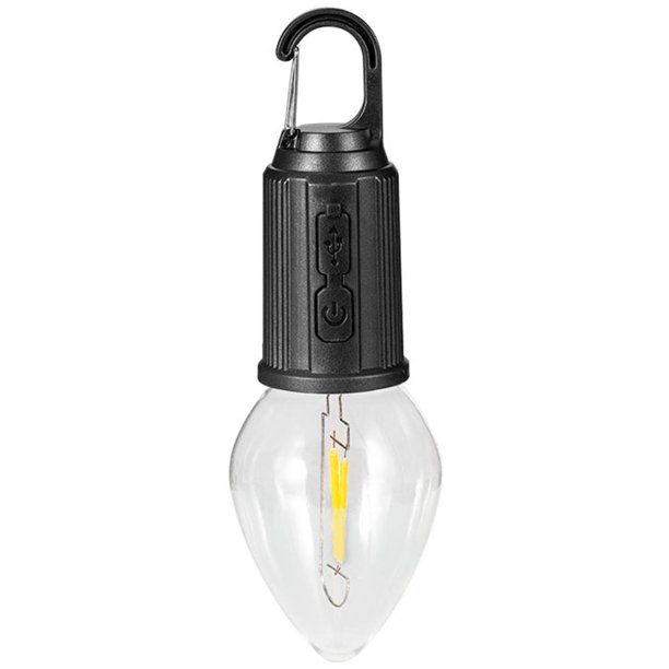 6uds. Lámpara LED para acampar, luz portátil para acampar de 600mAh, para senderismo, pesca (57mm)