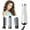 White, variant on Daisyyozoid Dry And Wet Hot Air Comb Three-in-one Curly Hair Straight Perm Hair Dryer Comb