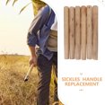 thumbnail image 3 of Luxshiny 6pcs Hammer Handle Replacement Ergonomic Wood for Farming Equipment, 3 of 7