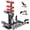 Gray, variant on Roomisland Deep Squat Machine for Home Gym, Hip Thrust Machine, All-in-One Workout Equipment, Adjustable for Glutes Legs & Core, 300 lb Capacity for Apartment Office Use