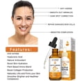thumbnail image 4 of Suero facial de vitamina C al 20 % de primera calidad con ácido hialurónico (30 ml), suero facial antienvejecimiento y antiarrugas, 4 of 5