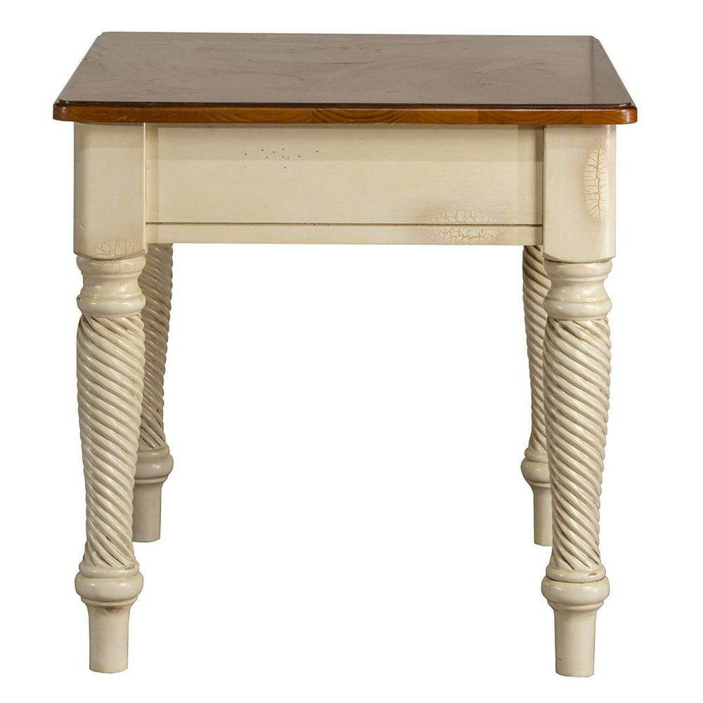 Hillsdale Furniture Wilshire End TableFinishAntique White Walmart