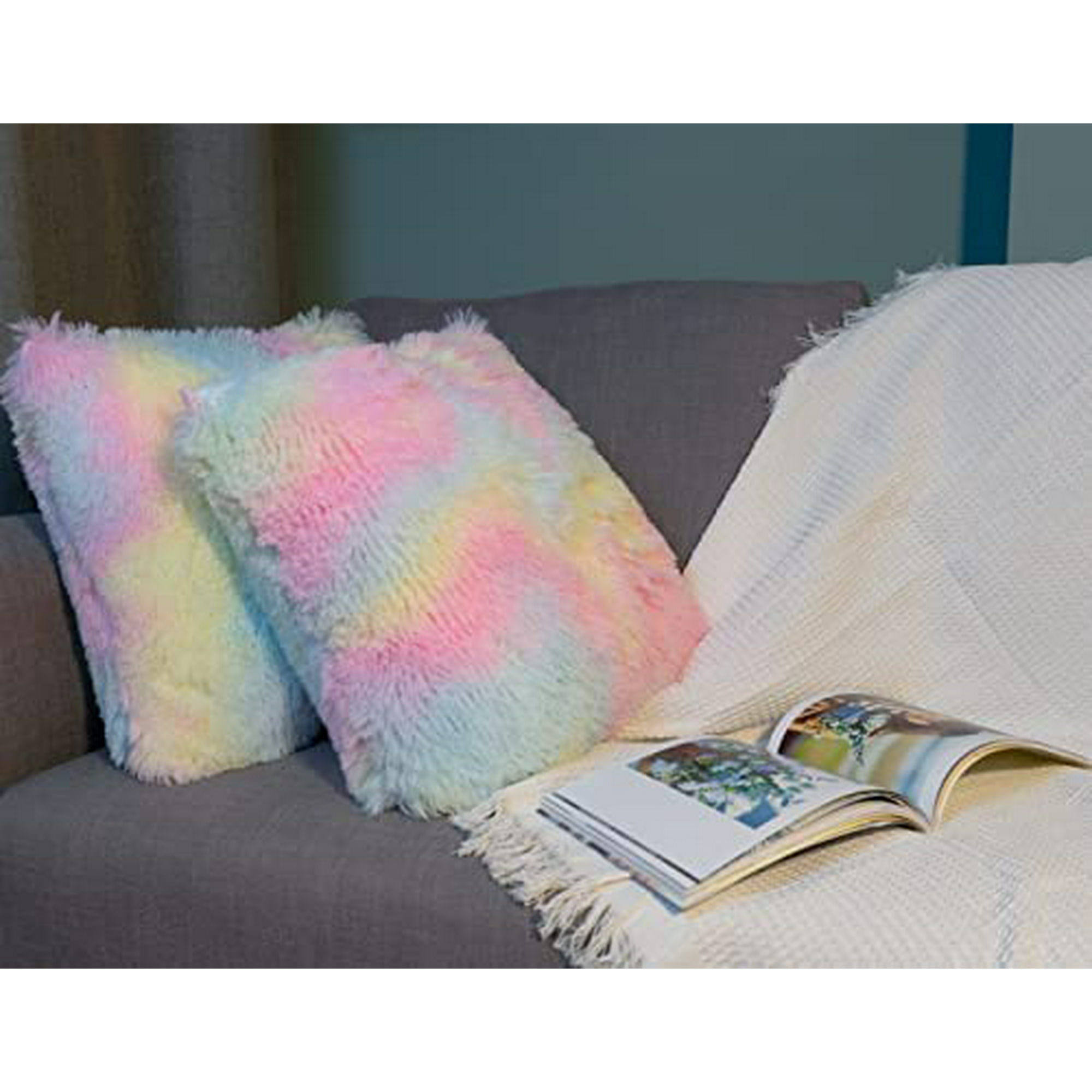 Fuzzy pillows walmart hotsell
