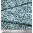 thumbnail image 3 of Soimoi Poly Georgette Fabric Flower Artistic Printed Fabric 1 Yard 42 Inch Wide, 3 of 3