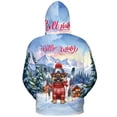 thumbnail image 2 of Hello Welcome Winter The Ski Brussels Griffon Snowy Day All Over Print 3D Hoodie Unisex Merch Hoodies Griff Dog Lover - 13013, 2 of 6