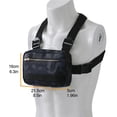 thumbnail image 3 of Bolsa de pecho resistente al agua para exteriores, práctico paquete de pecho manos libres, soporte para teléfono para correr, chaleco, bolsa de equipo de pecho para caminar, pesca, ciclismo, senderismo YUNYI BRAND Deportes, 3 of 8