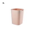 thumbnail image 3 of Matsuzay Minimalist Trash With Opening Office Minimalist Trash Household Convenient Dustbins Can Trash Trash Trash Trash Suministros de limpieza para el hogar rosa 8L, 3 of 6